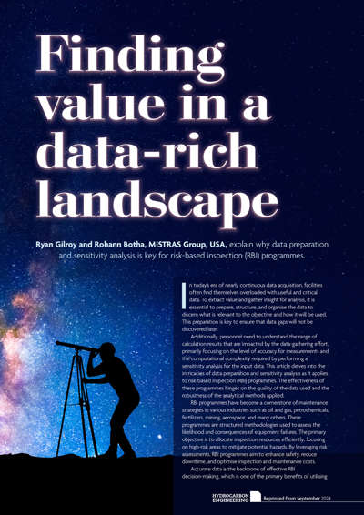 Finding Value in a Data Rich Landscape